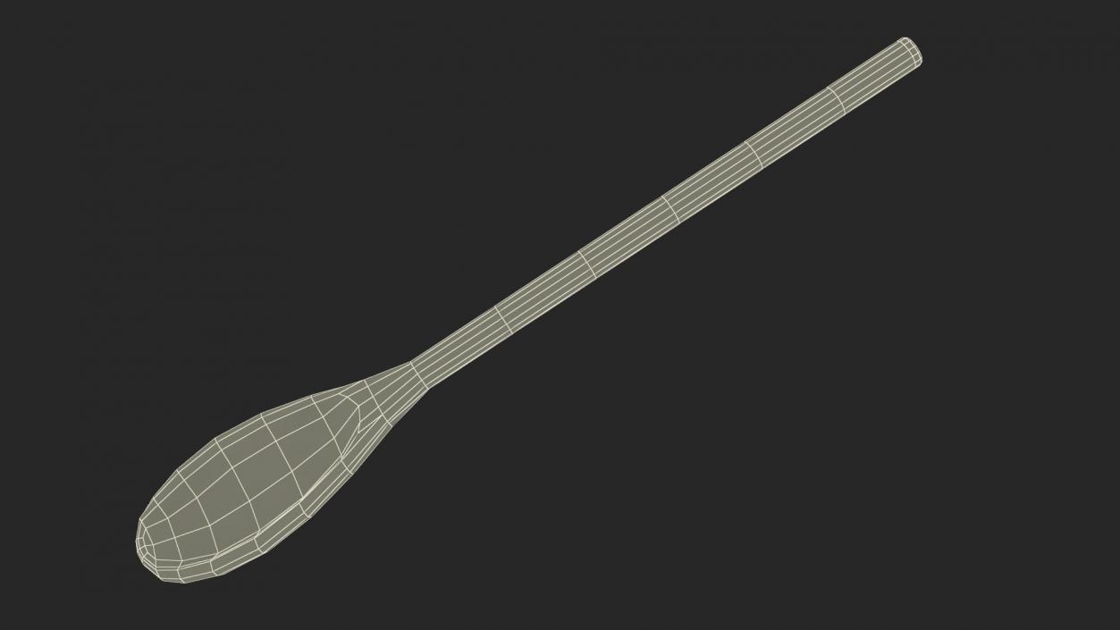 Wooden Spoon 2 3D model