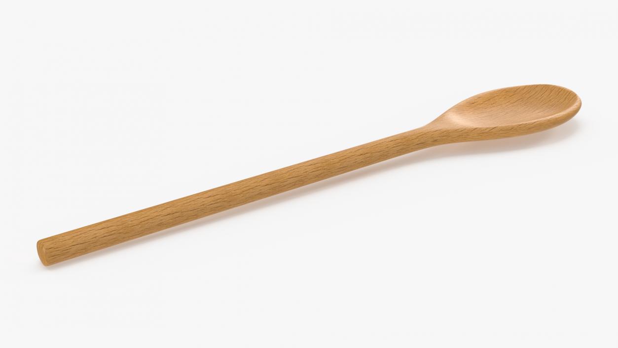 Wooden Spoon 2 3D model