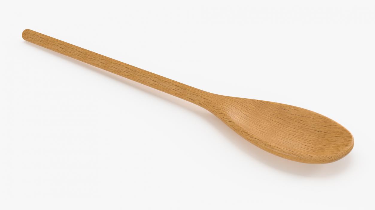 Wooden Spoon 2 3D model