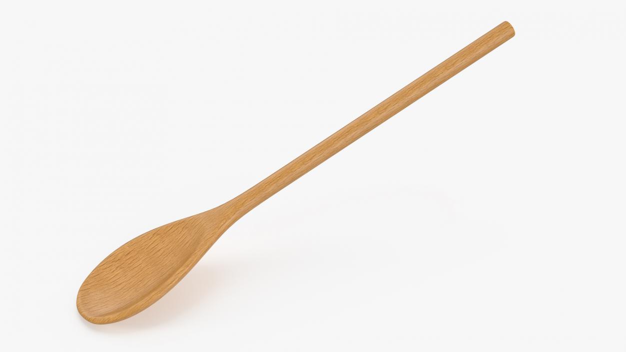 Wooden Spoon 2 3D model