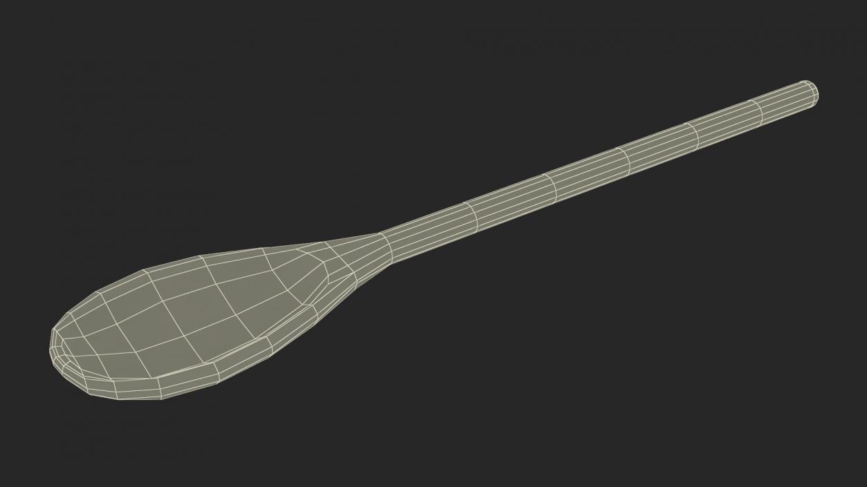 Wooden Spoon 2 3D model