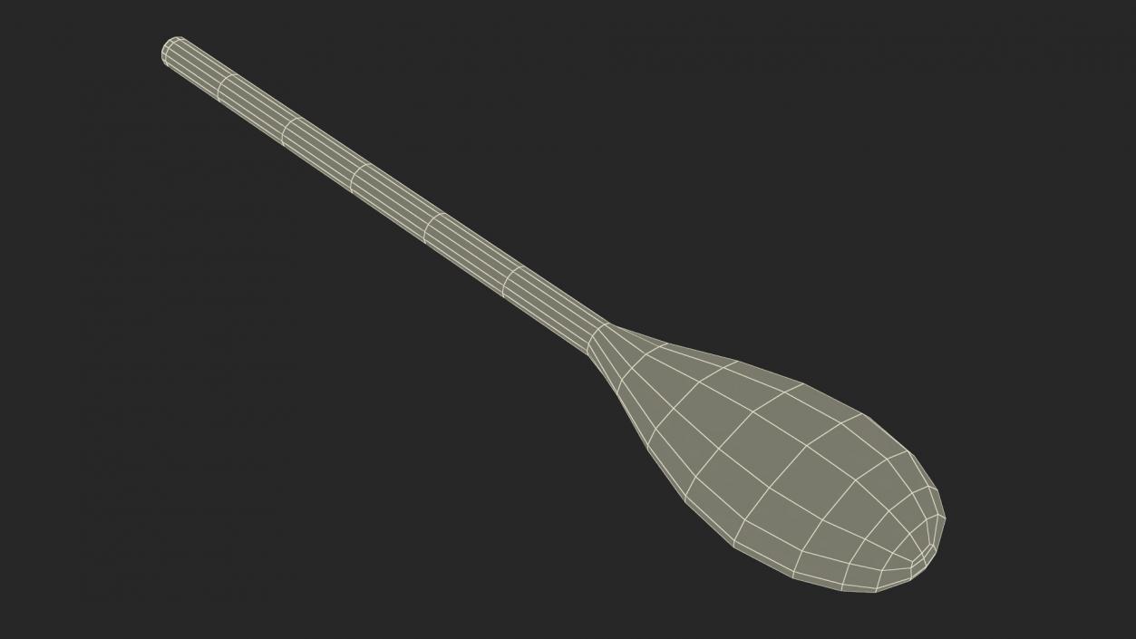 Wooden Spoon 2 3D model