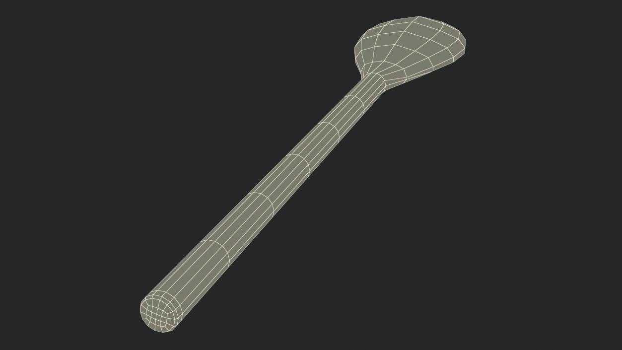 Wooden Spoon 2 3D model