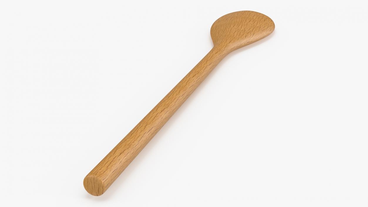 Wooden Spoon 2 3D model