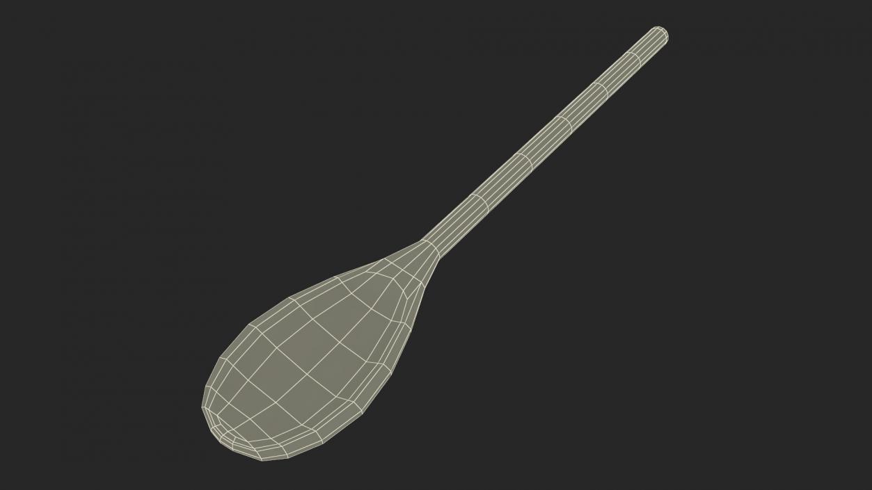 Wooden Spoon 2 3D model