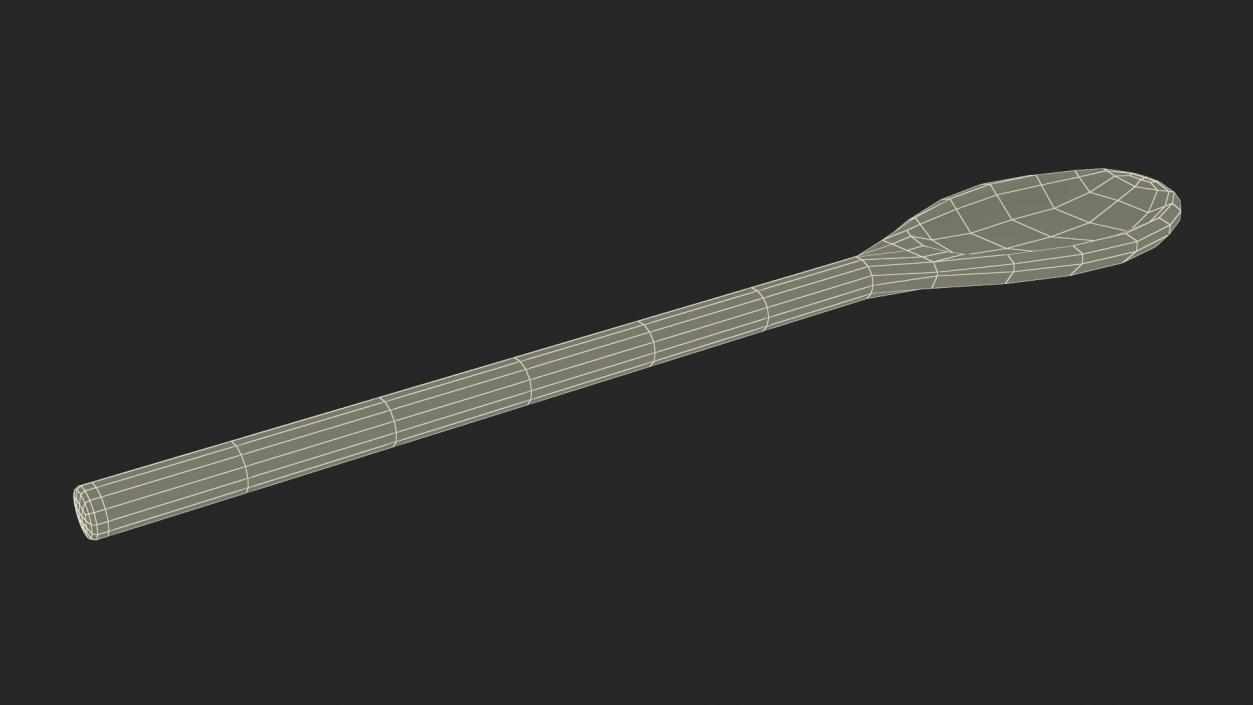 Wooden Spoon 2 3D model