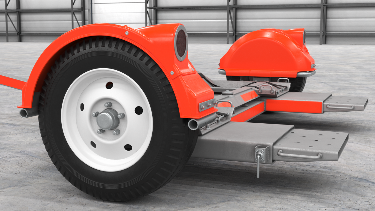 Axle Tow Dolly 3D model