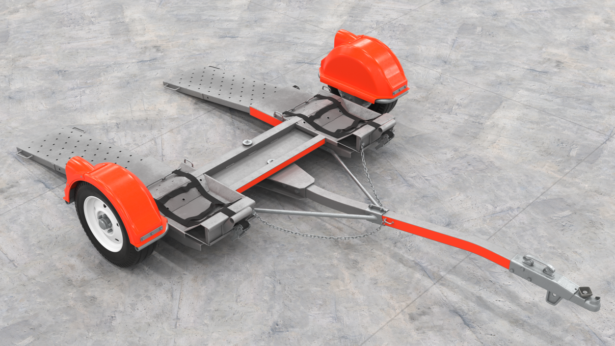 Axle Tow Dolly 3D model