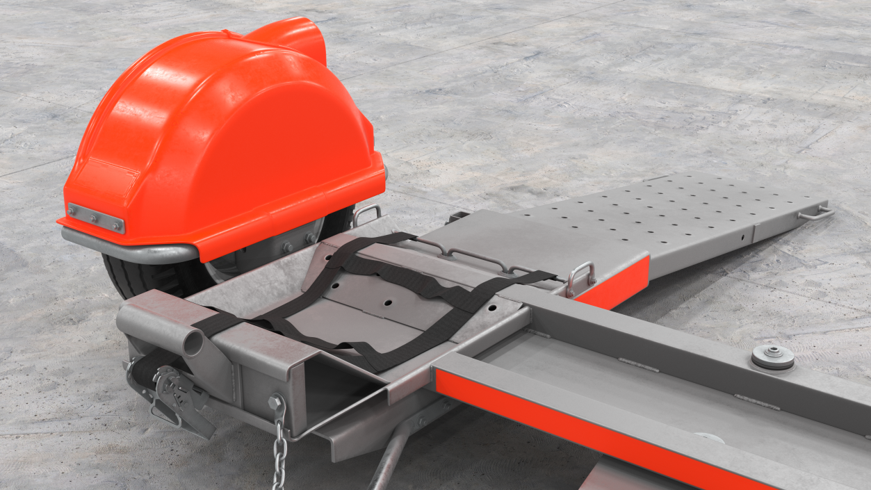 Axle Tow Dolly 3D model