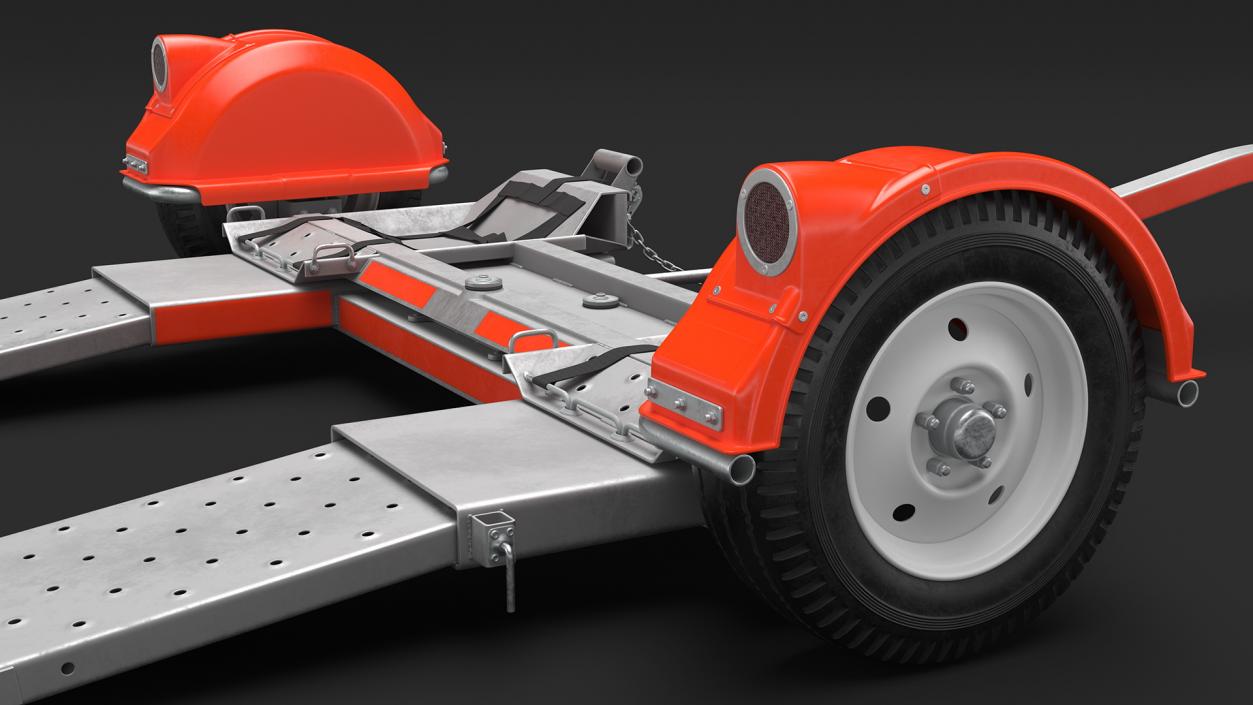 Axle Tow Dolly 3D model