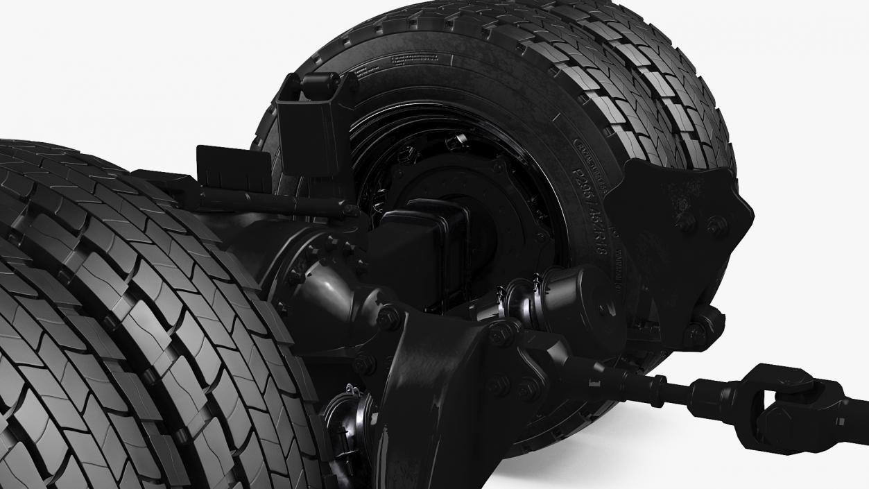 3D Heavy Duty Truck Rear Axle