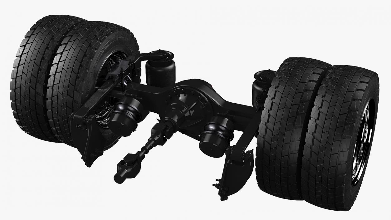 3D Heavy Duty Truck Rear Axle