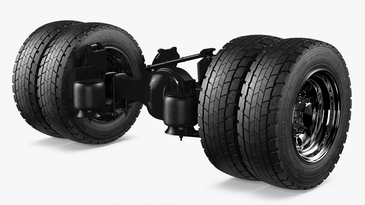 3D Heavy Duty Truck Rear Axle