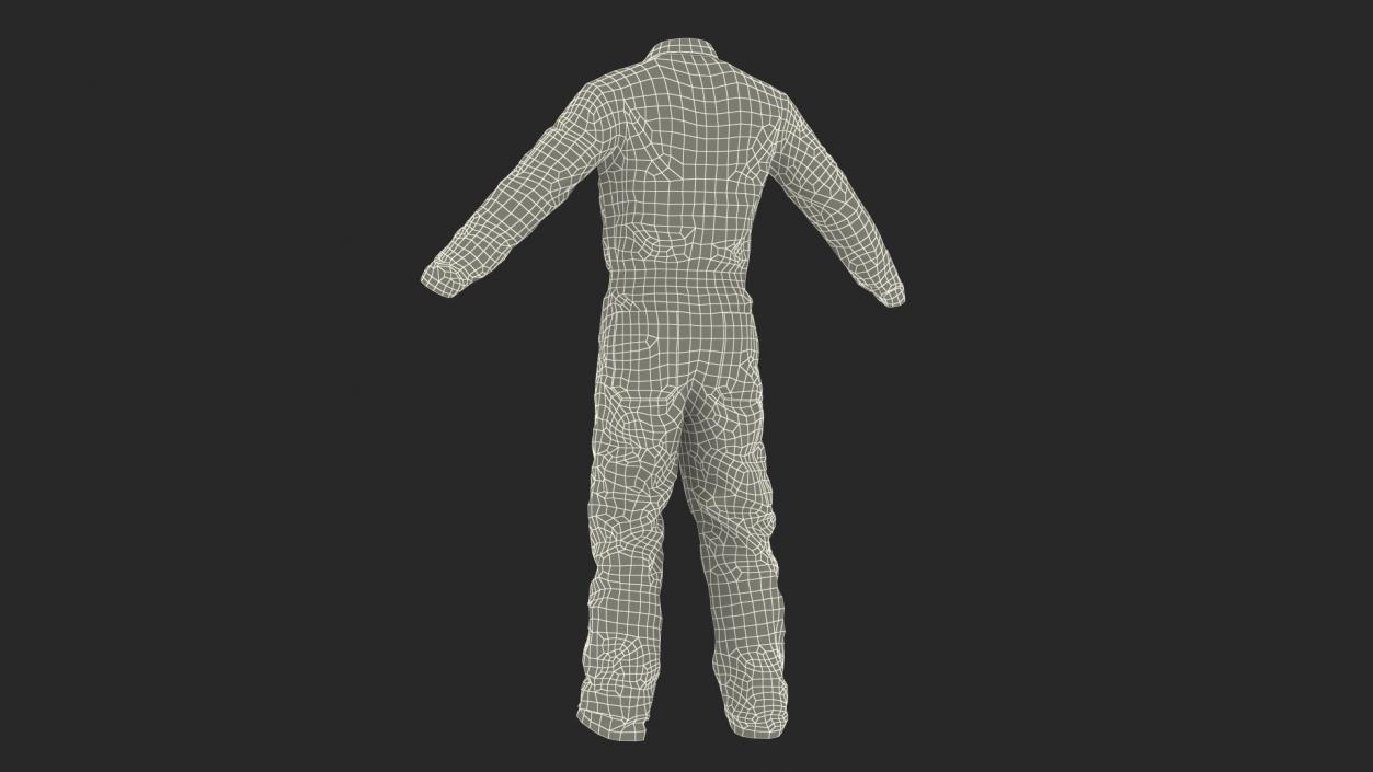 3D Oil Field Worker Suit