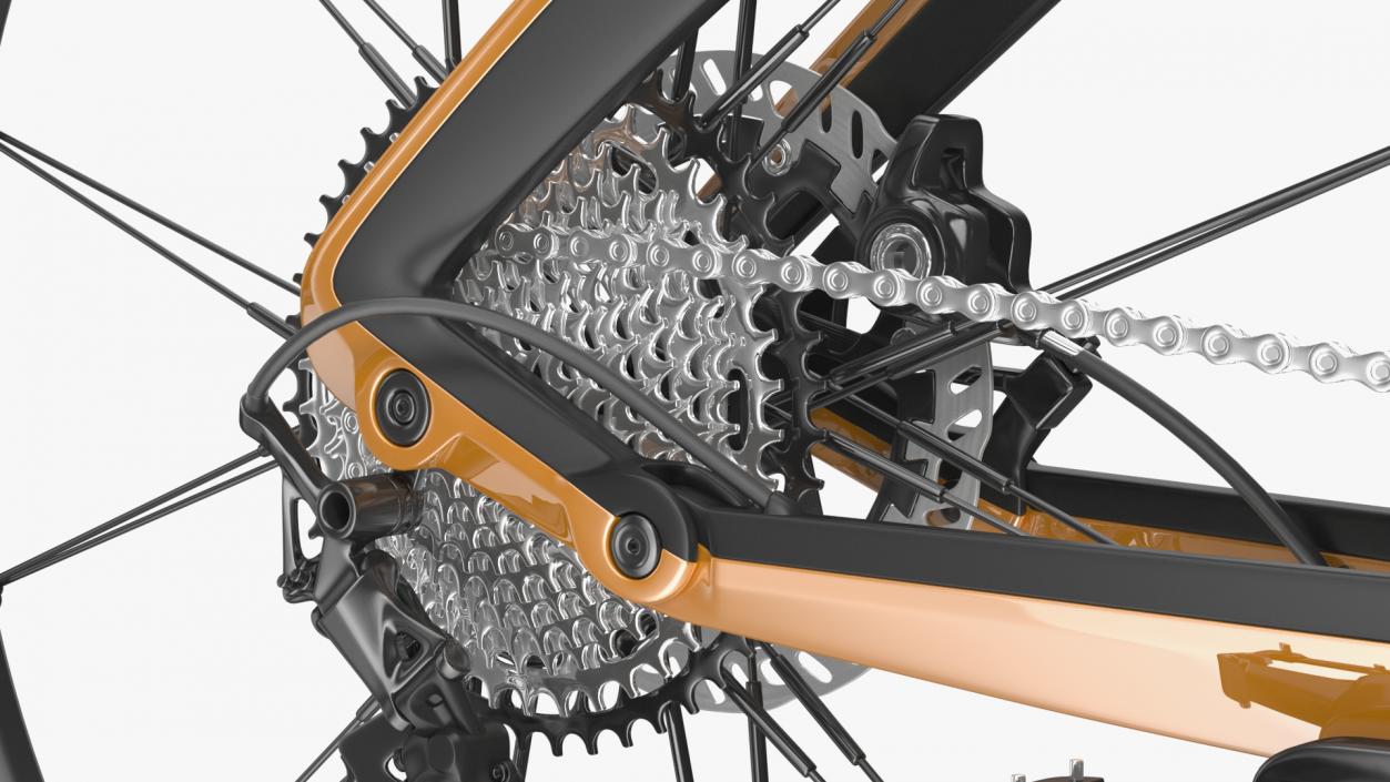 Electric Mountain Bike 3D