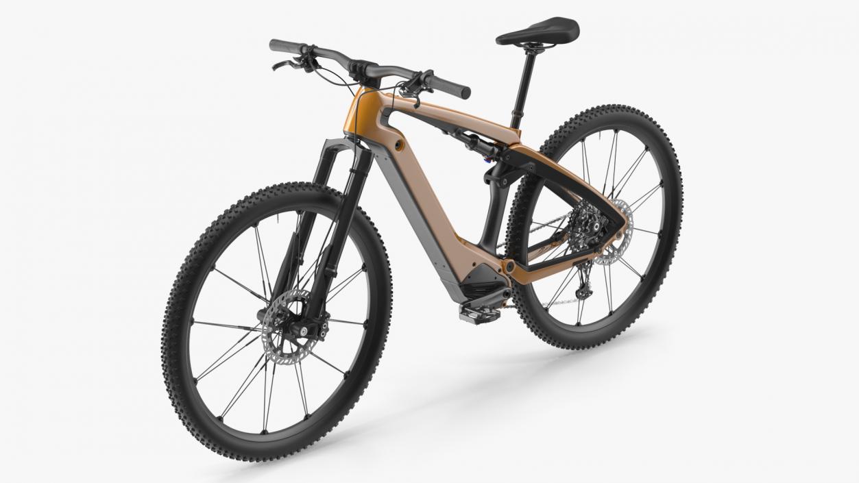 Electric Mountain Bike 3D