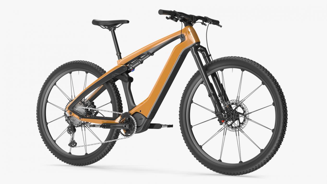 Electric Mountain Bike 3D