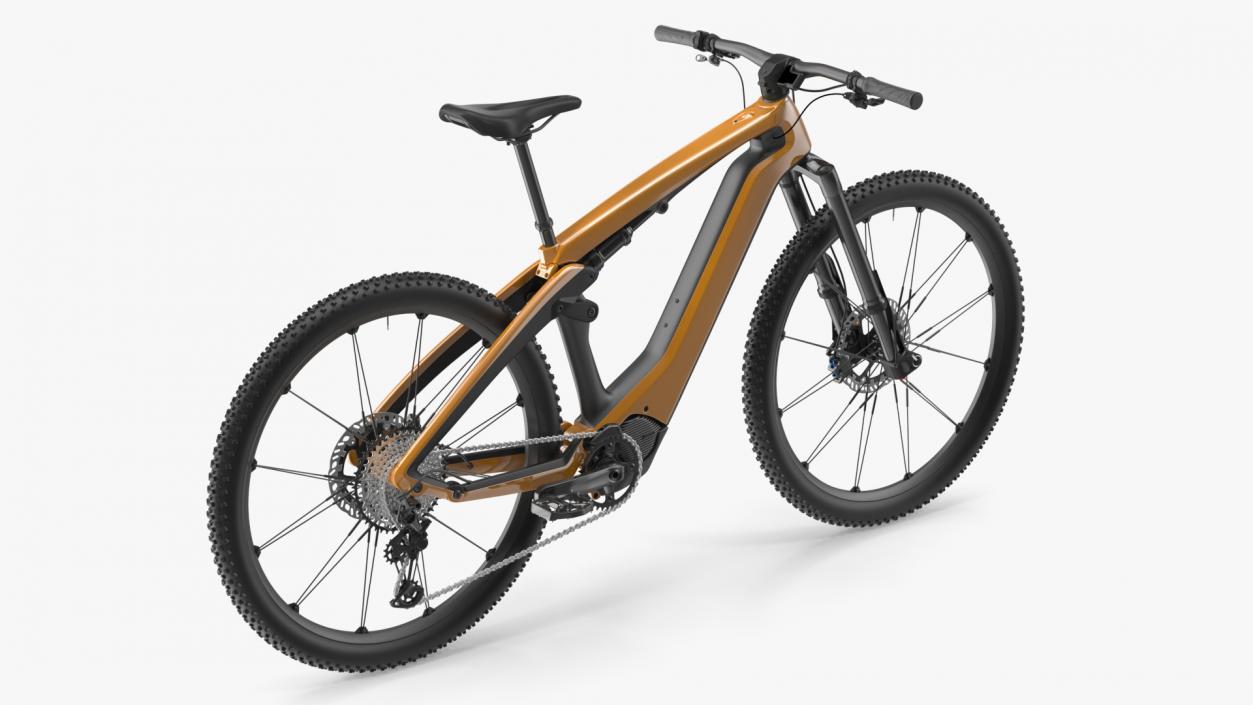 Electric Mountain Bike 3D