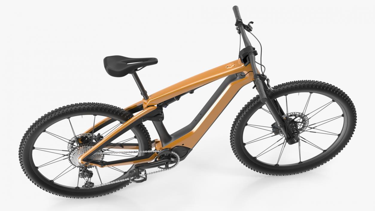 Electric Mountain Bike 3D