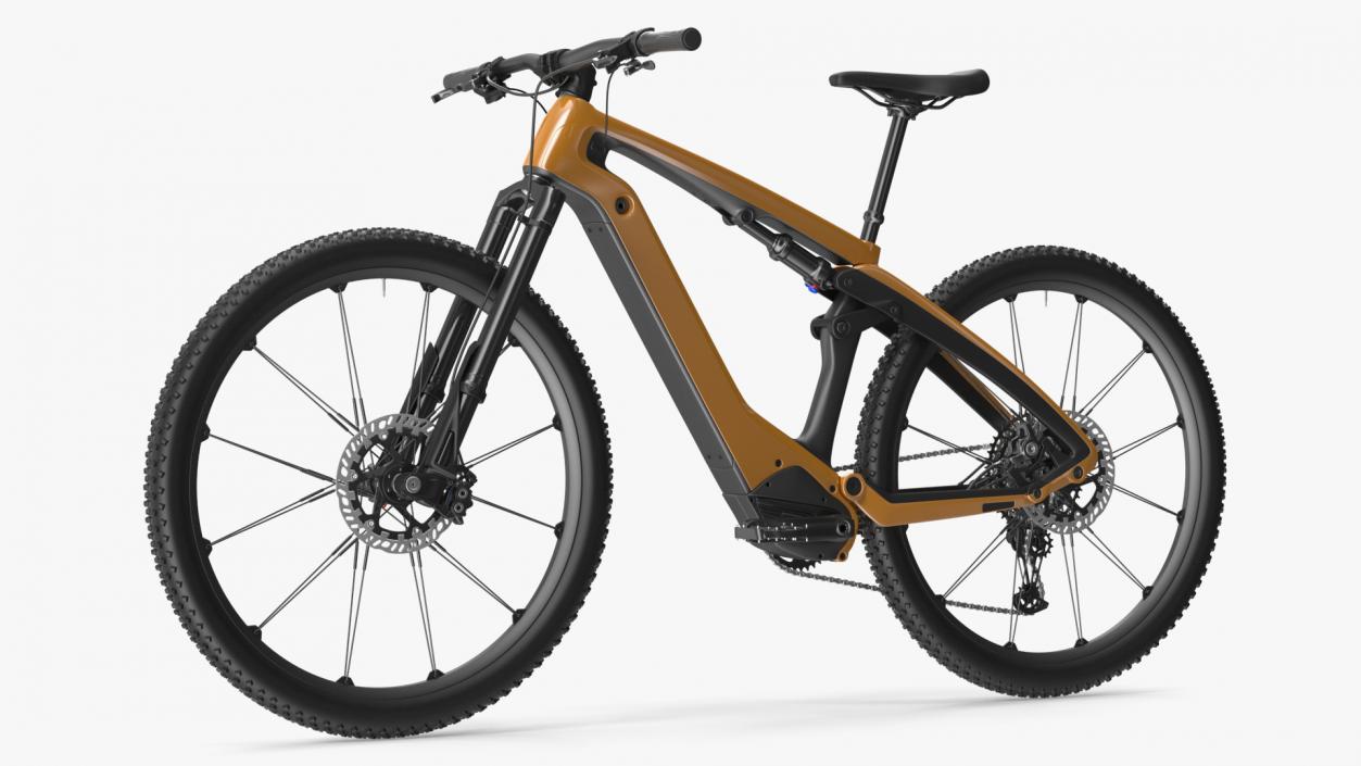 Electric Mountain Bike 3D