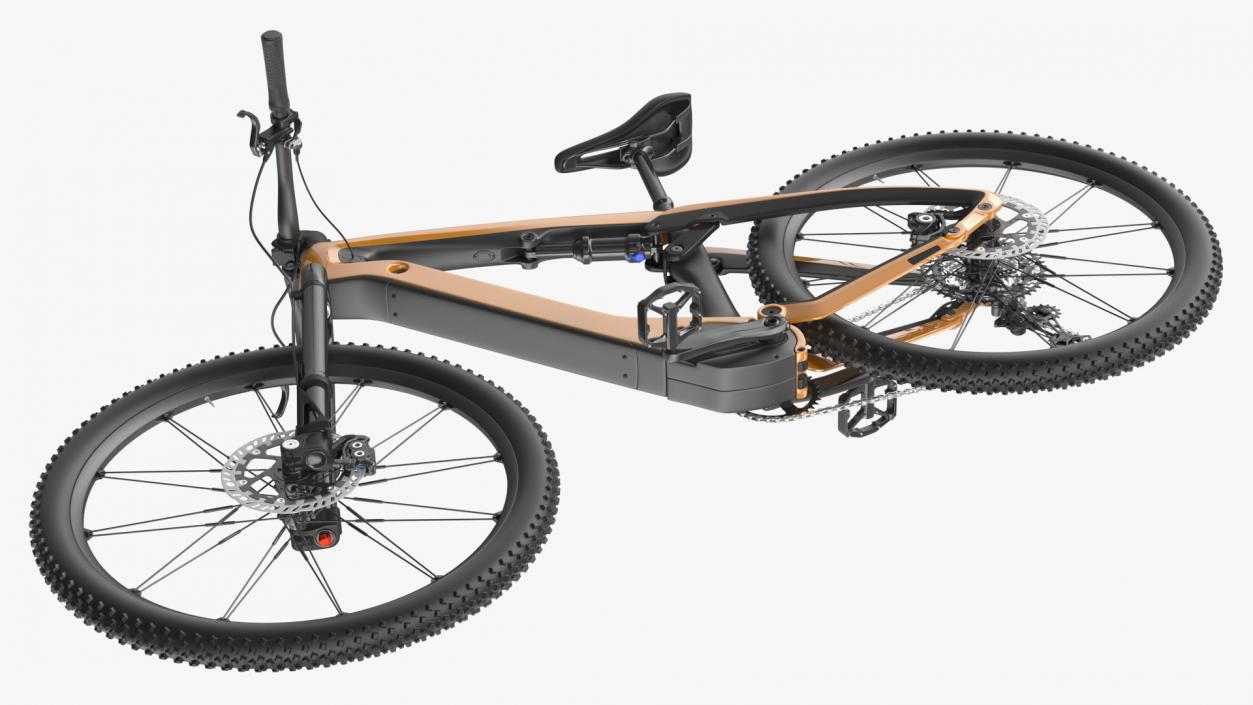 Electric Mountain Bike 3D