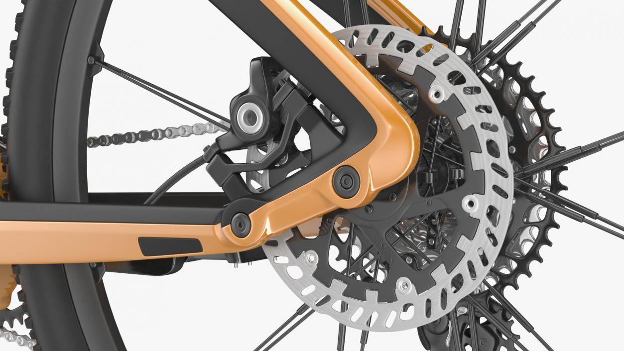 Electric Mountain Bike 3D