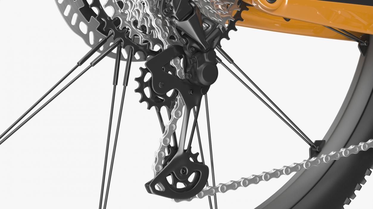 Electric Mountain Bike 3D