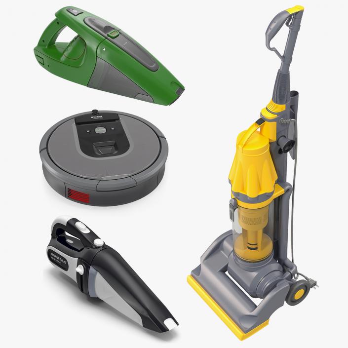 3D Vacuum Cleaners 3D Models Collection 3 model