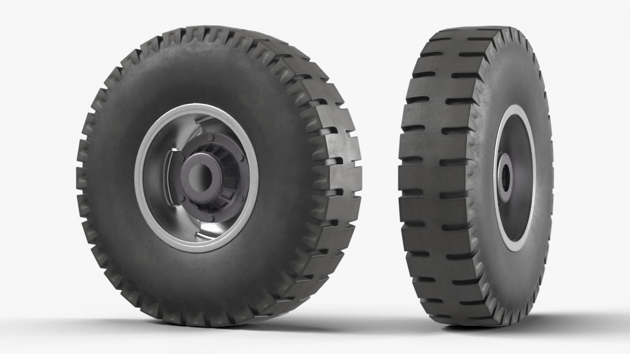 3D Wheel for Heavy Duty Applications model