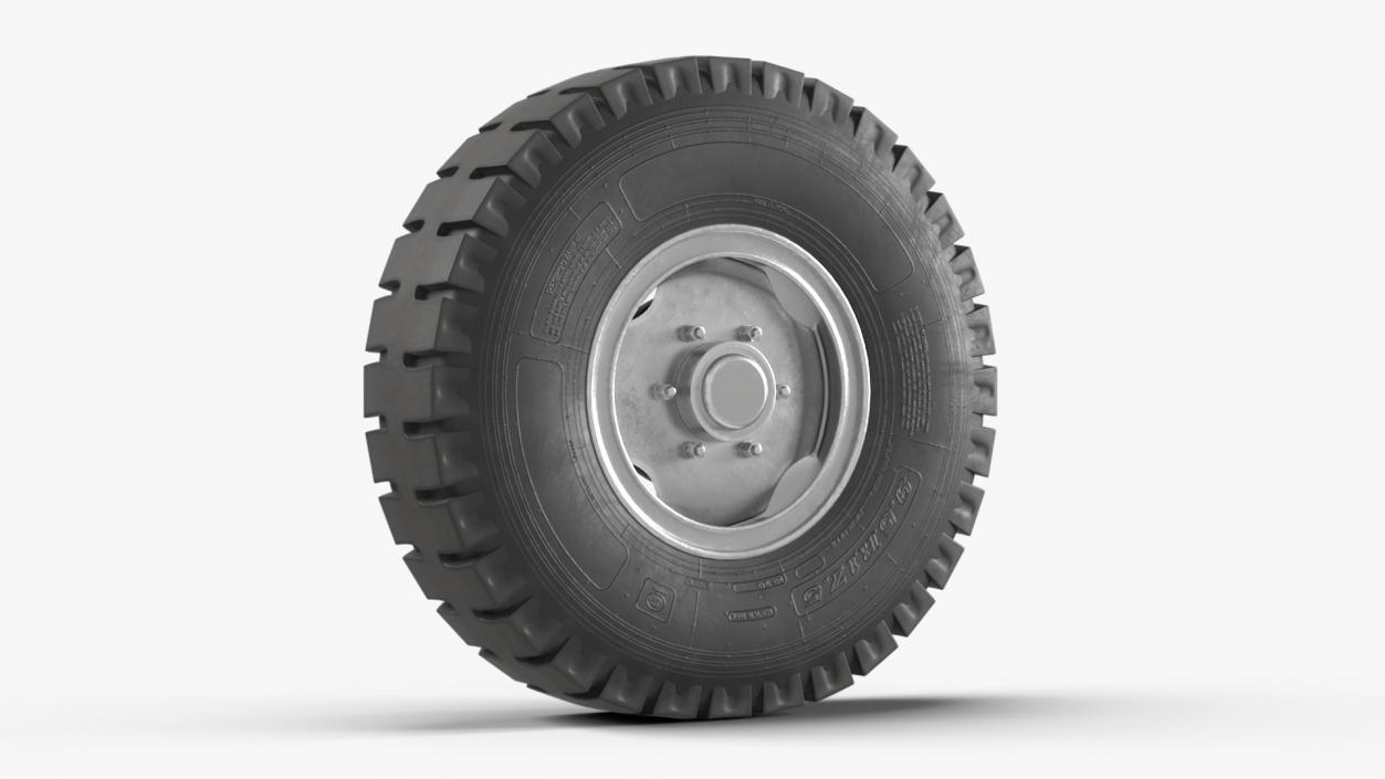 3D Wheel for Heavy Duty Applications model