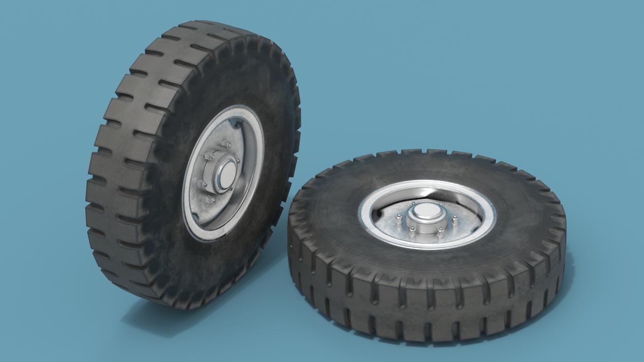 3D Wheel for Heavy Duty Applications model