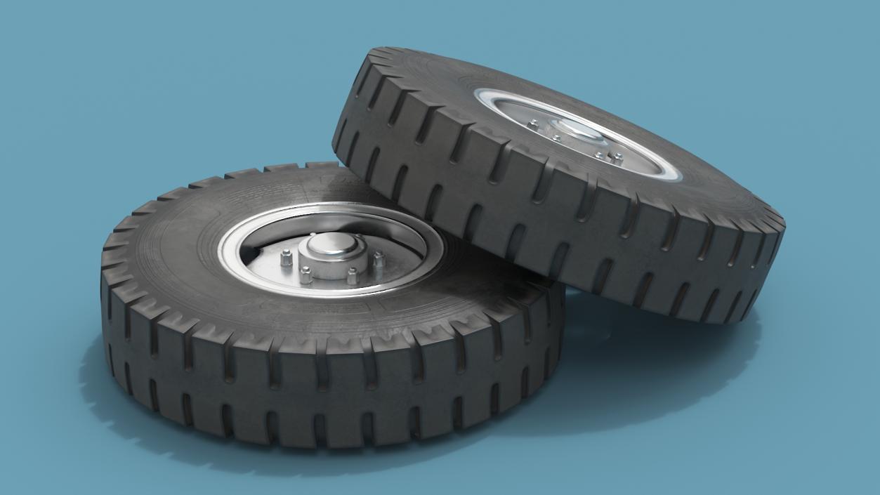 3D Wheel for Heavy Duty Applications model