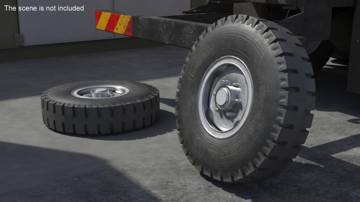 3D Wheel for Heavy Duty Applications model