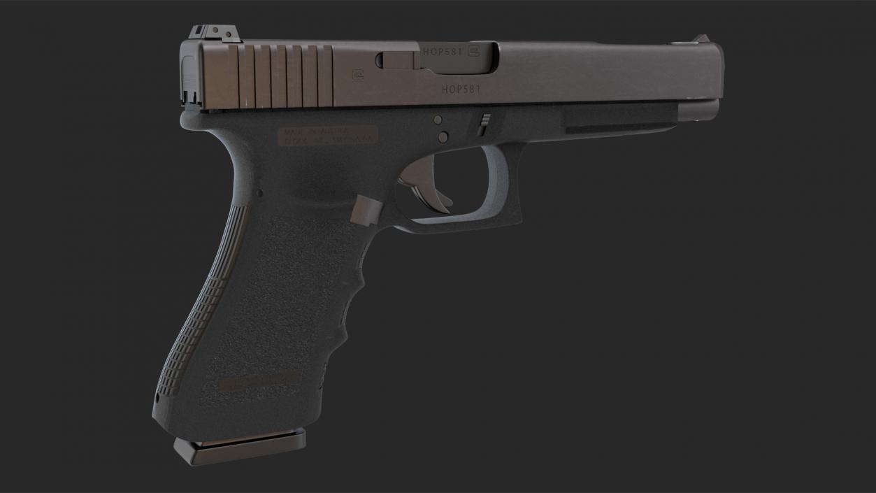 3D model Glock G34 Gen 3