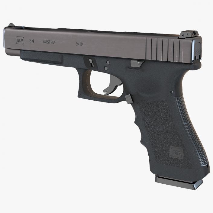 3D model Glock G34 Gen 3