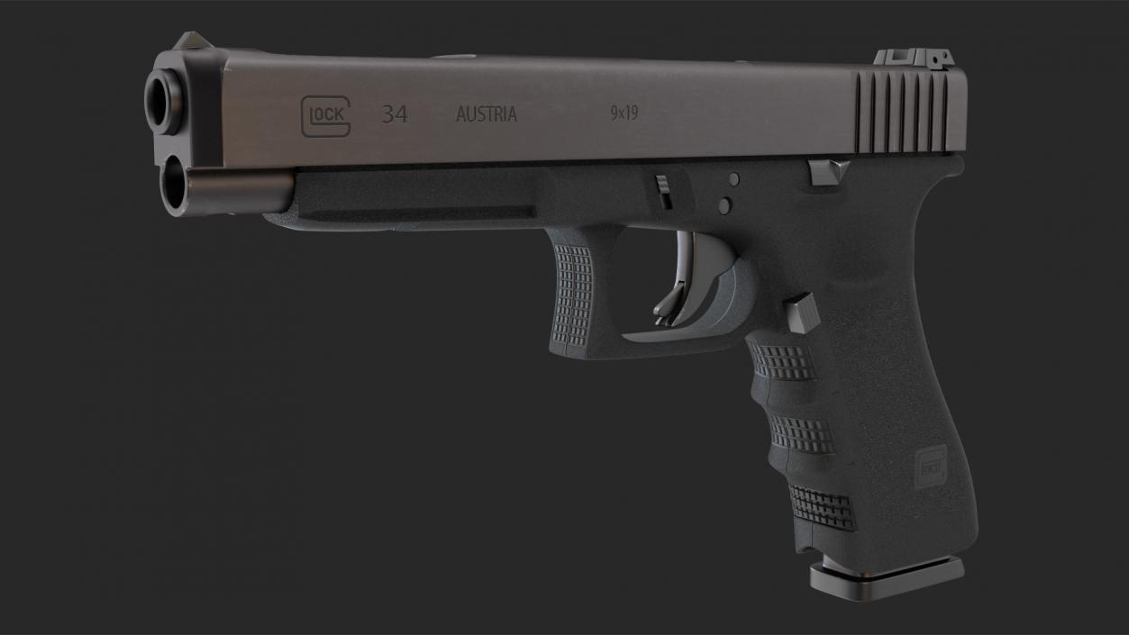 3D model Glock G34 Gen 3