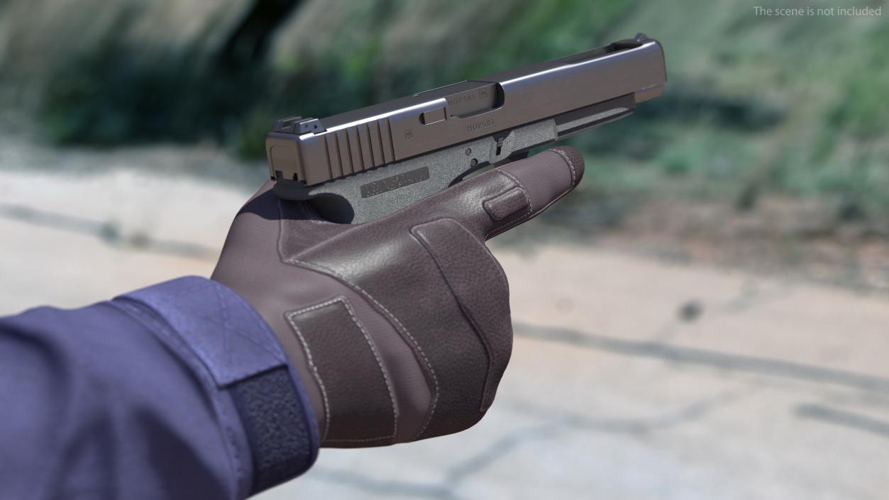 3D model Glock G34 Gen 3