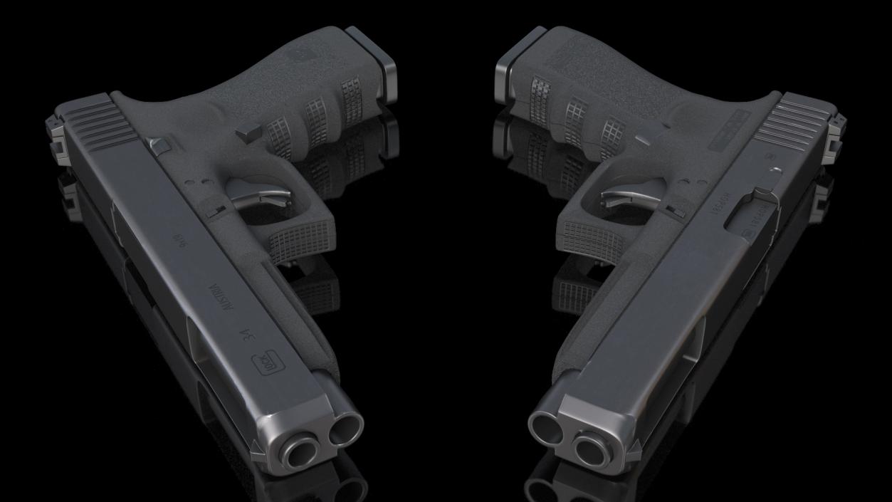 3D model Glock G34 Gen 3