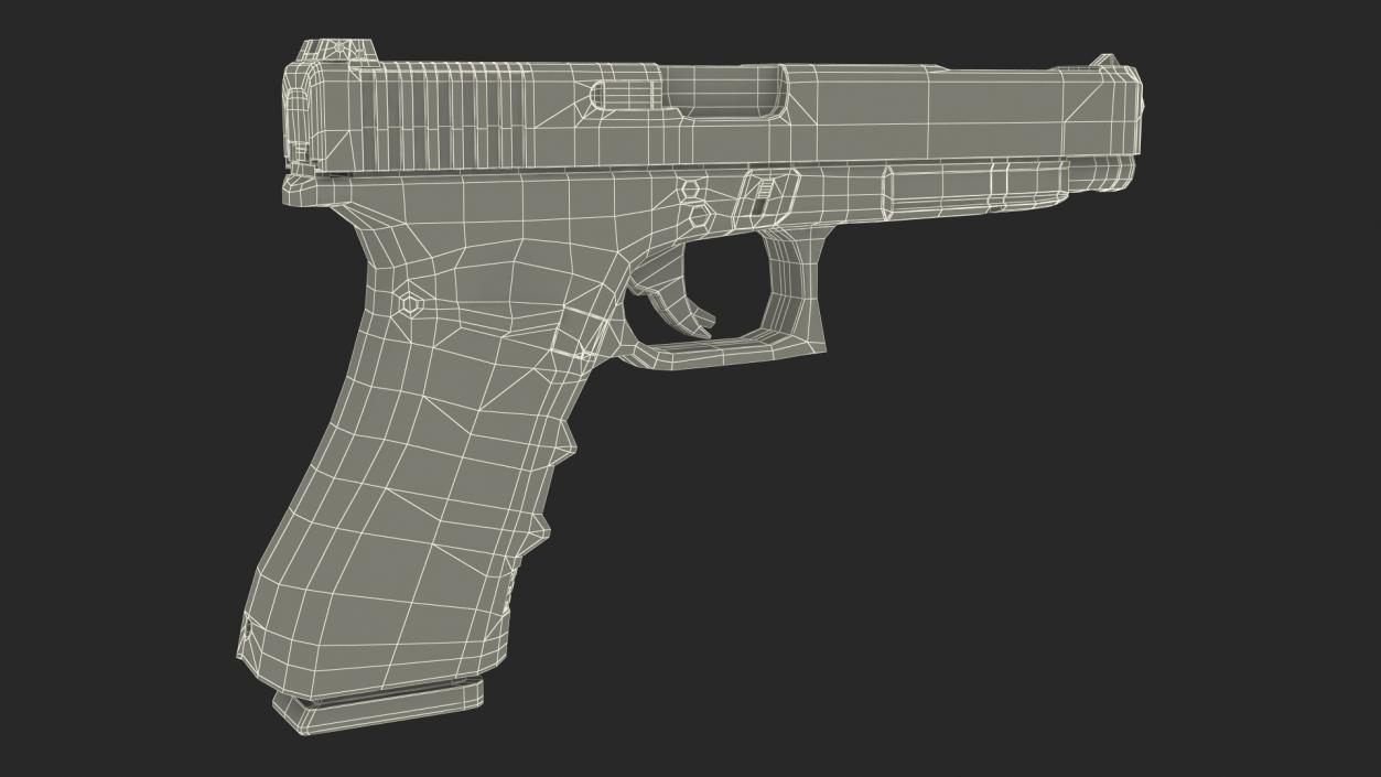 3D model Glock G34 Gen 3