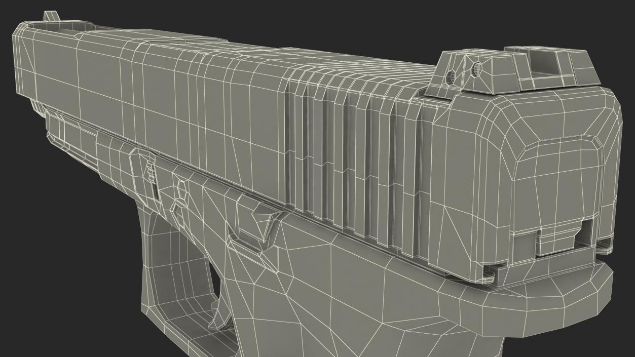 3D model Glock G34 Gen 3