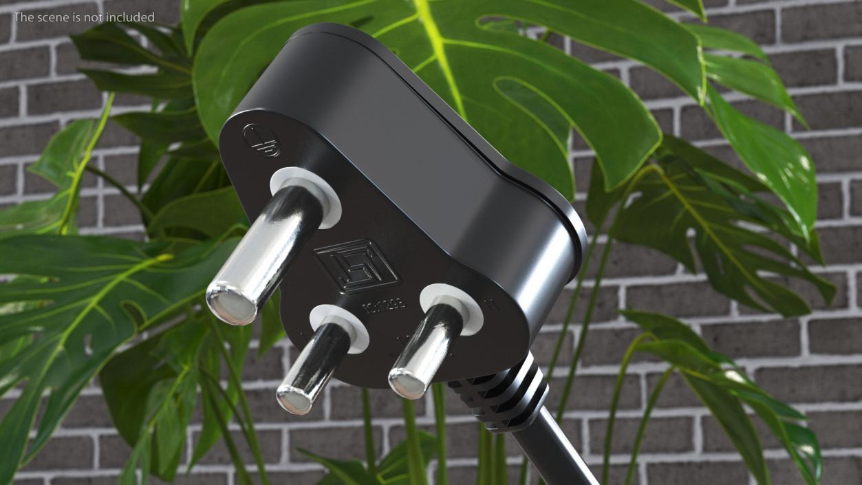 Rigged Electric Plugs Collection 2 3D model