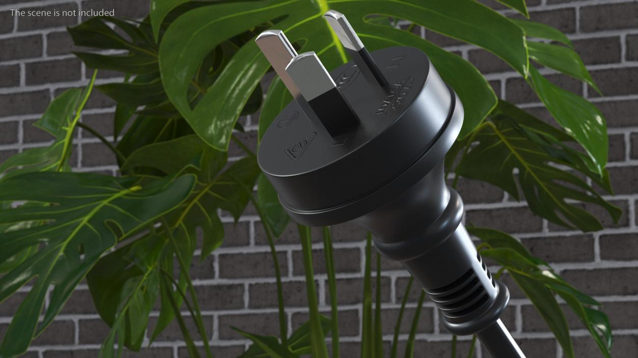 Rigged Electric Plugs Collection 2 3D model