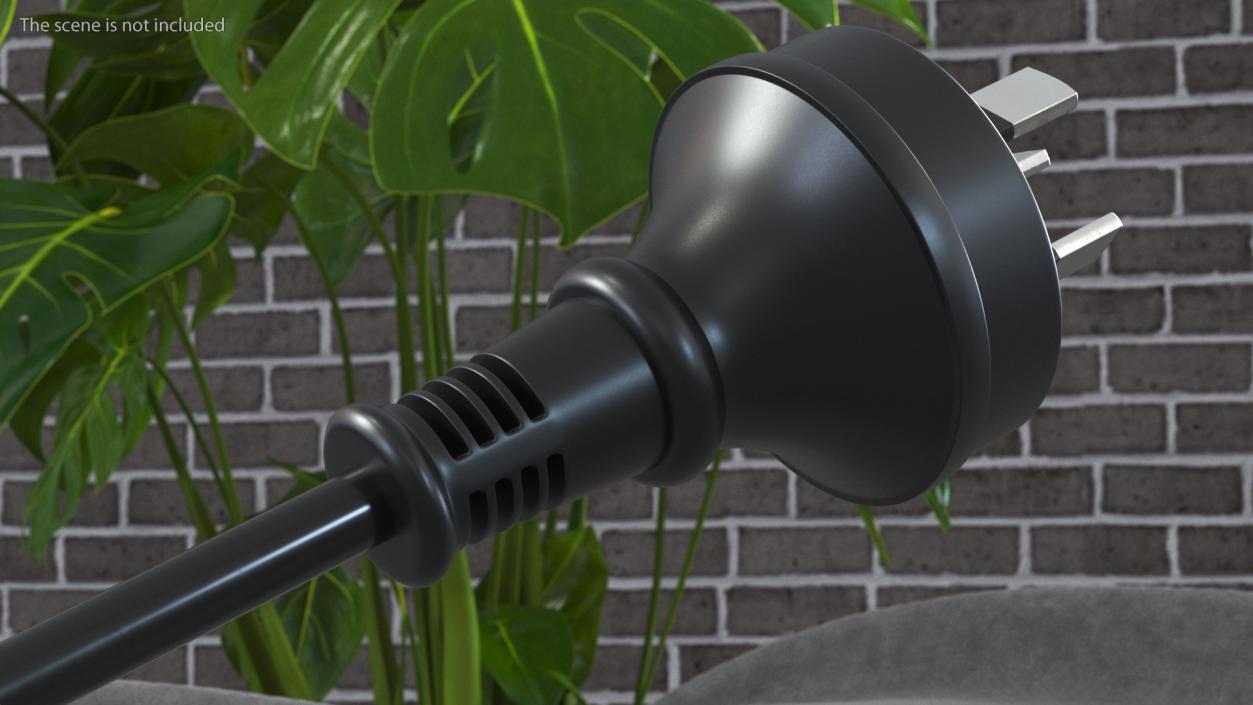 Rigged Electric Plugs Collection 2 3D model