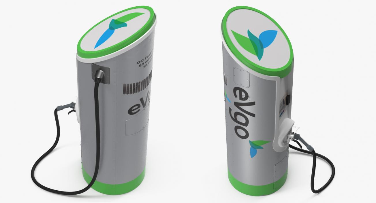 3D Electric Vehicle Chargers Collection 2 model