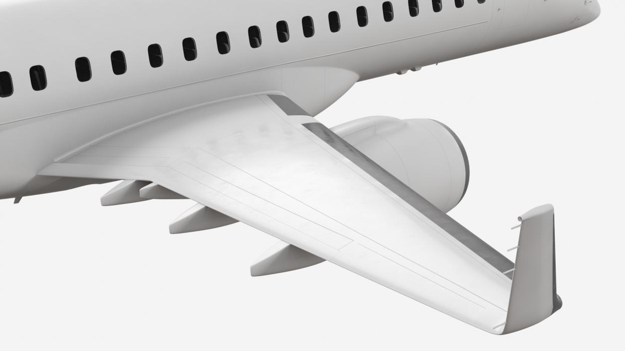 3D model Regional Jet Retracted Landing Gear