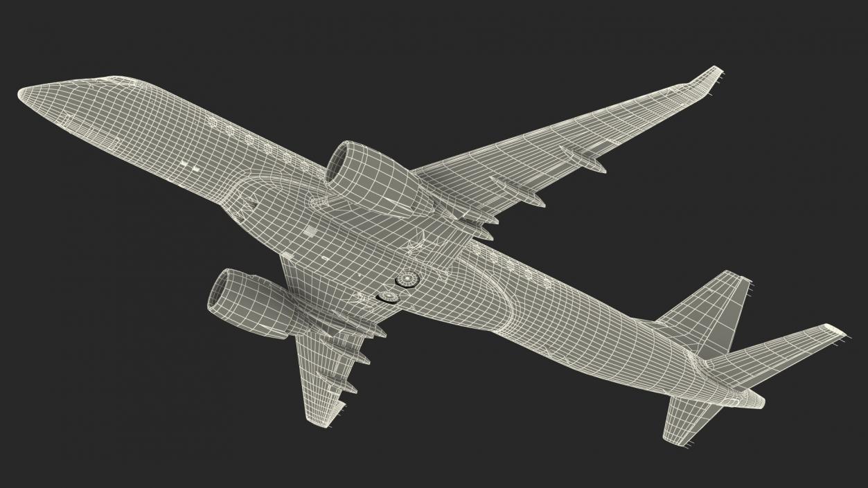 3D model Regional Jet Retracted Landing Gear