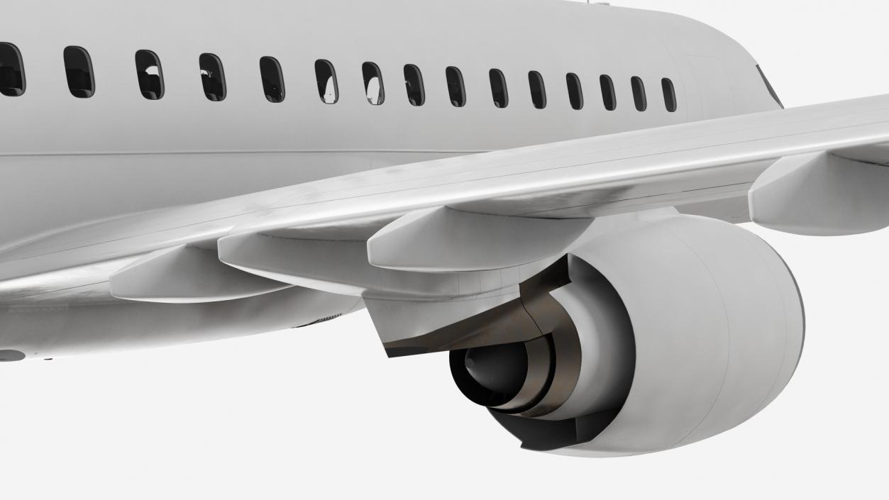 3D model Regional Jet Retracted Landing Gear