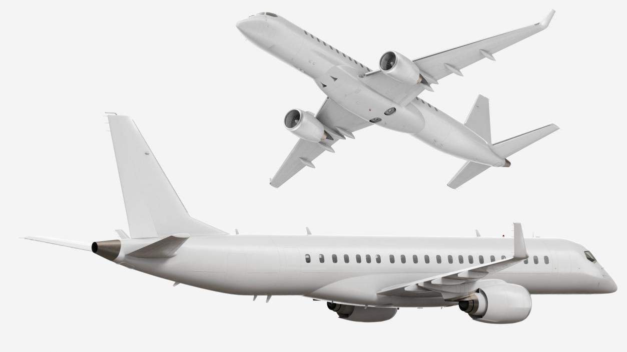 3D model Regional Jet Retracted Landing Gear