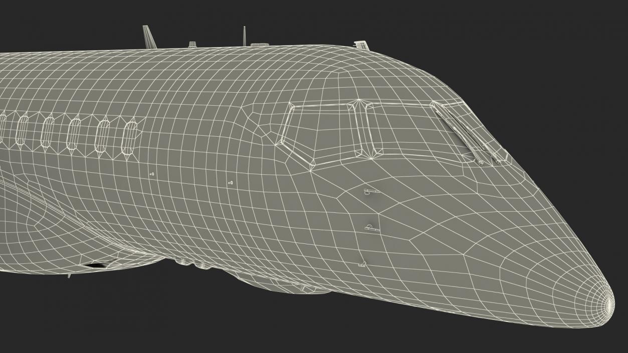 3D model Regional Jet Retracted Landing Gear