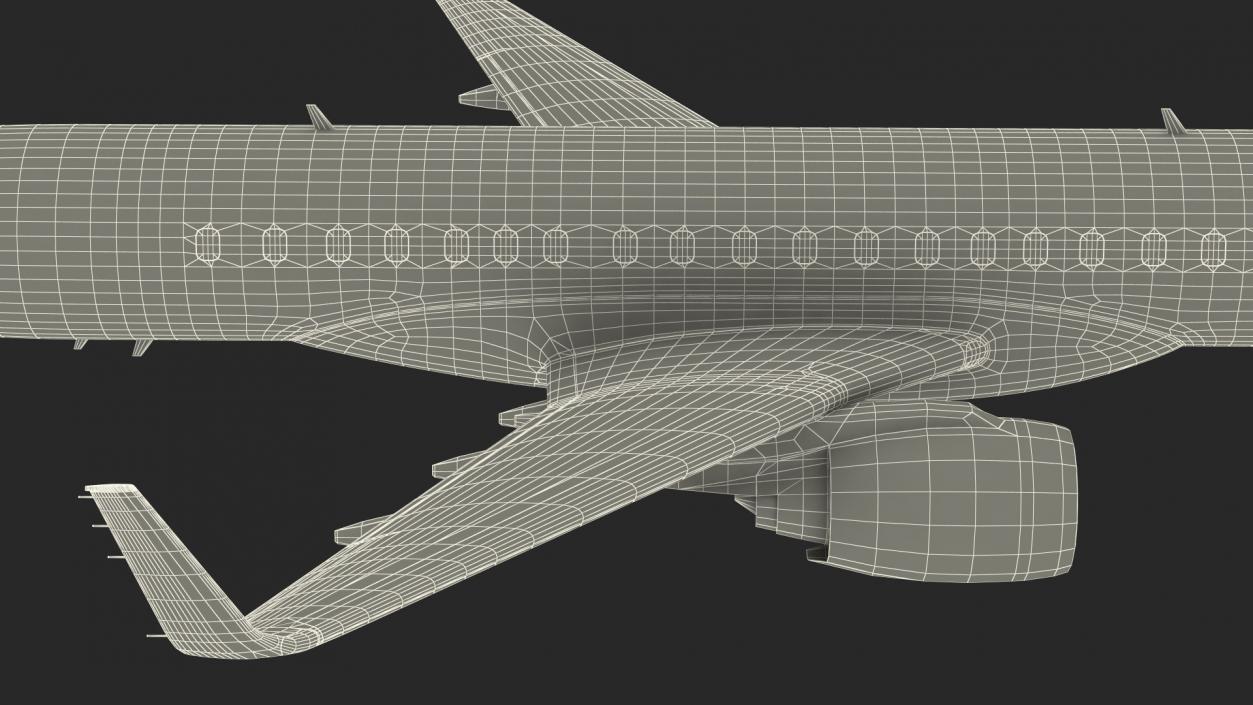 3D model Regional Jet Retracted Landing Gear